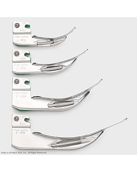 Fiber Optik MacIntosh Laryngoskop Spatel Grsse 4, WelchAllyn, medishop.de