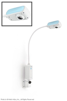 GS 300 LED-Untersuchungsleuchte mit Tisch-/Wandbefestigung, WelchAllyn, medishop.de