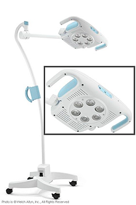 GS 900 groe LED-Behandlungsleuchte mit Rollstativ, WelchAllyn, medishop.de