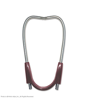 Ohrbgel mit Schlauch bordeaux, WelchAllyn, medishop.de