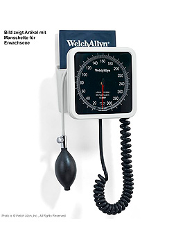 767 Blutdruckmessgert, Wandmodell mit FlexiPort-Manschette fr Erwachsene, WelchAllyn, medishop.de