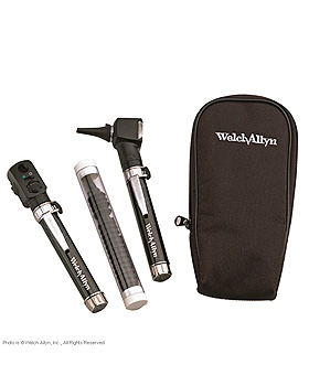 Pocket Junior Set mit Otoskop, Ophthalmoskop, 2 Batteriegriffe im, WelchAllyn, medishop.de
