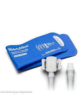 FlexiPort Manschette, wiederverwendbar, 1-Schlauch, fr Erwachsene, klein,, WelchAllyn, medishop.de