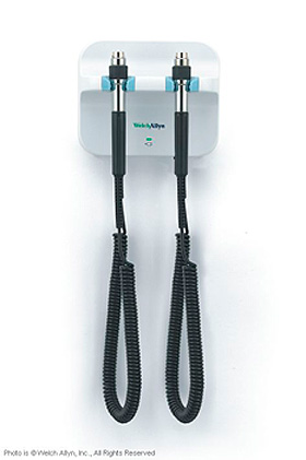 GS 777 Wandtransformator mit 2 Kabelgriffen fr 3,5 V Instrumentenkpfe, WelchAllyn, medishop.de