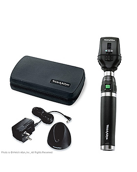 HPX Coaxial Halogen Professional Li-Ion Ophthalmoskop-Set 3,5 V, WelchAllyn, medishop.de
