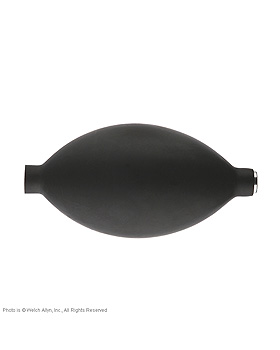 schwarzer Gummiball groß (6 Stck.), WelchAllyn, medishop.de