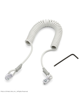 Sicherheitskabel 2,7 m fr ThermoScan Pro 6000, WelchAllyn, medishop.de