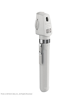 Pocket Plus LED Ophthalmoskop perlwei, inkl. Handgriff und Etui, WelchAllyn, medishop.de