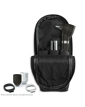 Pocket Plus LED Otoskop 2,5 V onyxschwarz, inkl. Handgriff, WelchAllyn, medishop.de