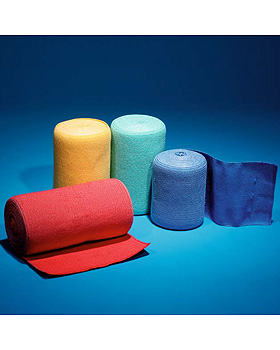 mediband 70 color Kurzzugbinden 5 m x 6 cm, türkis (10 Stck.), Wila med, medishop.de