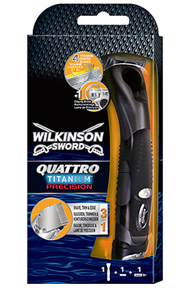 Rasierapparat Wilkinson Quattro Essential 4 Precision Trimmer, Wilkinson Sword, medishop.de