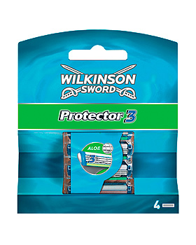 Ersatzklingen fr Wilkinson Protector 3 (4 Stck.), Wilkinson Sword, medishop.de