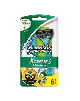 Einmal-Rasierer Wilkinson Xtreme 3 Sensitive (6 Stck.), Wilkinson Sword, medishop.de