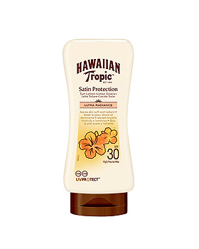 Hawaiian Tropic Satin Protection Sun Lotion 180 ml mit LSF 30, Wilkinson Sword, medishop.de