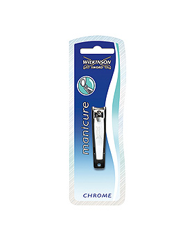 Nagelknipser chrom Wilkinson mit Nagelfang #W302311200#, Wilkinson Sword, medishop.de