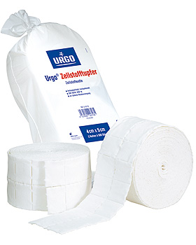 Urgo Zellstofftupfer 4 x 5 cm, unsteril, 2 Rolle, Urgo, medishop.de