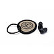 Ersatzteil-Set für Littmann Lightweight II S.E. Stethoskop, schwarz