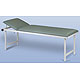 Massagebank, Hhe 65cm, Gestellfarbe reinwei, Bezug schwarz, 1 Stck
