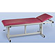 EKG-Liege, mit Handkurbel, Rahmen lackiert, Gestellf. reinweiß, max.H  85cm, Bezug schwarz, 1 Stück EKG-Liege, mit Handkurbel, Rahmen lackiert, Gestellf. reinweiß, max.H  85cm, Bezug schwarz, 1 Stück
