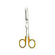 Chirurgische Schere, 14,5cm, spitz/spitz, gebogen, mit Hartmetall,, 1 Stück