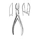 LISTON, Knochensplitterzange, 17cm, gerade