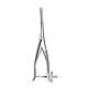 WYLIE, Uterus-Dilatator, 29cm, Mault. gerieft, mit grader Stellschraube