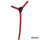 Y-Schlauch, ca. 55 cm lang, rot