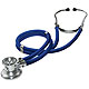 Rapport-Stethoskop, umschaltbar, 55cm, blau, komplett mit Ersatzteil-Set