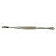 UNNA, Komedonenquetscher, dick, leicht gebogen, 14 cm lang, 1 Stück UNNA, Komedonenquetscher, dick, leicht gebogen, 14 cm lang, 1 Stück