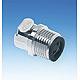 Schnellkupplung TAP1/2MV für Wassersterilfilter, 1/2 Zoll, Außengewinde, mit Wasserstopp, 1 Stück