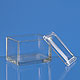Färbetrog, Natron-Kalk-Glas, mit Deckel 105 x 85 x 70 mm, 10 Stück