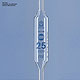 Vollpipette, BLAUBRAND, Klasse AS, 2 ml 1 Marke, AR-Glas, DE-M gekennzeichnet, 12 Stück