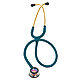 3M Littmann CLASSIC II Kinderstethoskop Regenbogen Edition, Schlauch karibikblau