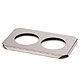 Edelstahleinsatzdeckel fr 2 Becherglser fr S10/S10 H