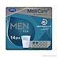 MoliCare Premium MEN PAD 2 Tropfen Inkontinenzeinlagen (14 Stck.)