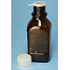 Gewindeflasche, Braunglas 500 ml, Gewinde A 32