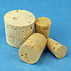 spitze Korkstopfen, 1a-Qualität, porenarm, 16 x 13 x 22 mm, 1 Stück