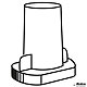 Zyto-Kammer mit Dichtung, PP, 1-fach 8 ml, 100 Stück