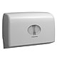 AQUARIUS Mini Doppelrollenspender fr mini Jumbo Toilet Tissue, wei