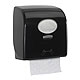 AQUARIUS Slimroll Rollenhandtuchspender Kunststoff, schwarz 32,4 x 29,7 x 19,2cm
