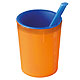 medizinische Trinkhilfe orange-blau 200 ml