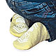 Patientensocken Pillow-Paws Gr. 18 - 25, gelb (48 Paar)