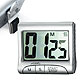 Digital Timer mit groem Display silber