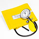 Prakticus I Blutdruckmessgert  68 mm 1-Schlauch, gelb, kpl. im Etui