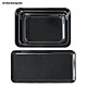 Instrumententablett 190 x 150 x 17 mm, flach, schwarz