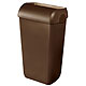 Abfalleimer Kunststoff braun 23 Ltr.