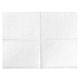 Kopfsttzenschoner Tissue/PE, 25 x 33 cm, star white (500 Stck.)