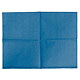 Kopfsttzenschoner Tissue/PE, 25 x 33 cm, magic blue (500 Stck.)