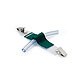 Universal-Schlauchhalter ratiomed OP-FIX DuoClip grün/weiß, 9,5x2,5 cm (25 Stck), 1 Packung Universal-Schlauchhalter ratiomed OP-FIX DuoClip grün/weiß, 9,5x2,5 cm (25 Stck), 1 Packung