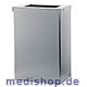 SanTRAL Abfallbox EBU 50 E ST 50 Ltr. Edelstahl geschliffen